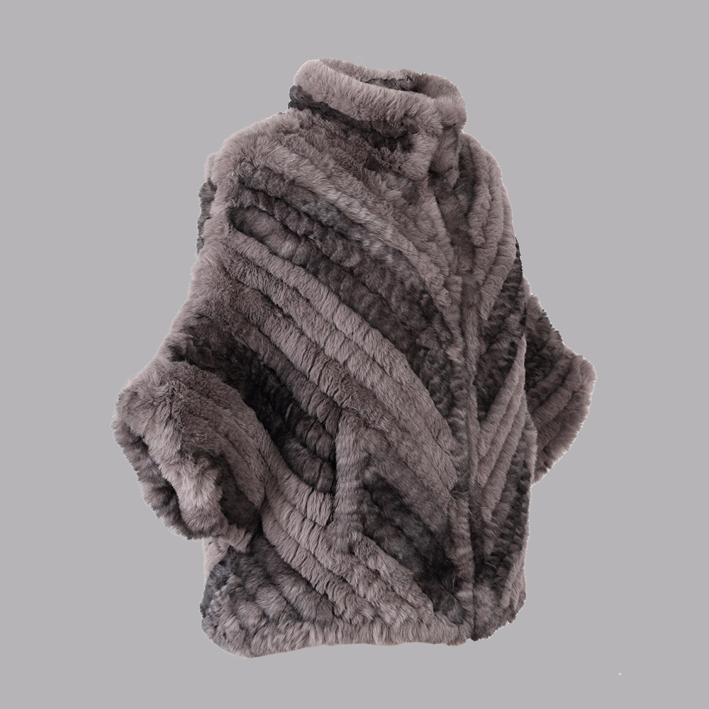 人造毛編織上衣